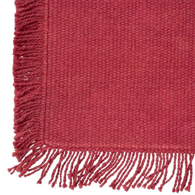 Set de table en coton 30 x 45 cm Mahas grenat