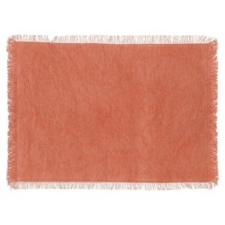 Set de table en coton 30 x 45 cm Mahas terracotta
