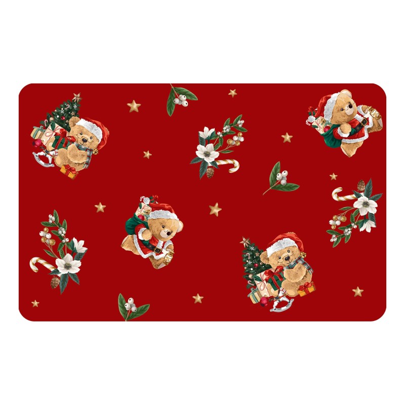 Set de table opaque Petits oursons de Noel