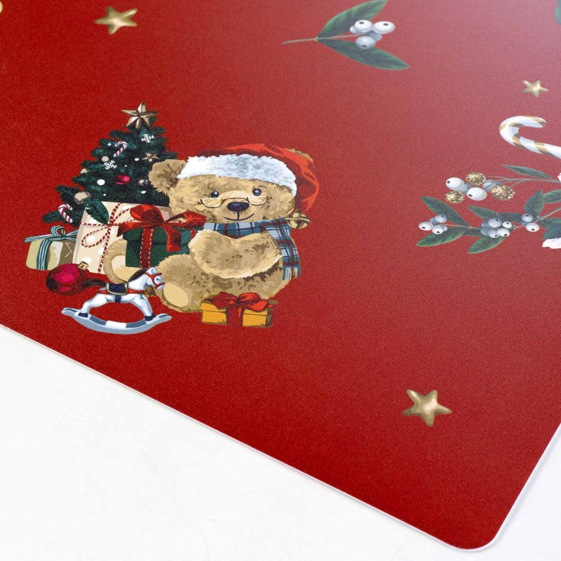 Set de table opaque Petits oursons de Noel