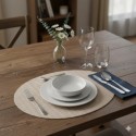 Set de table ovale uni  Élégance