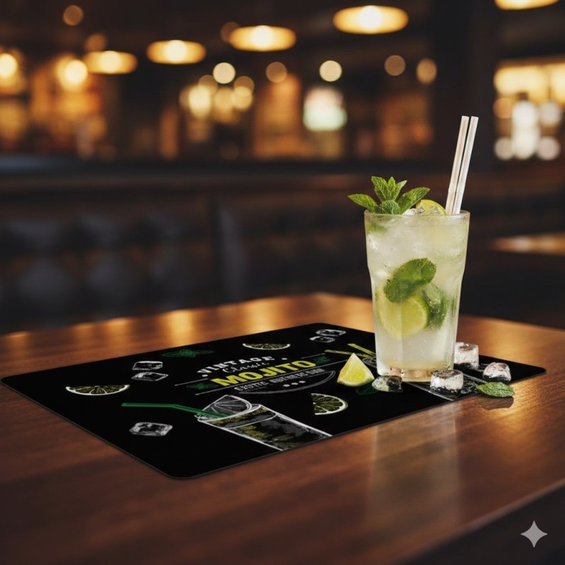 Set de table rectangulaire Ambiance Mojito