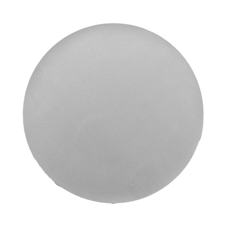 Set de table rond 38 cm Grani argent