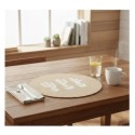 Set de table rond Jute Cactus