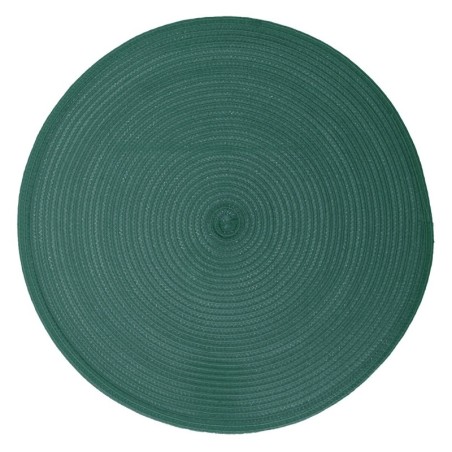 Set de table tresse rond emeraude