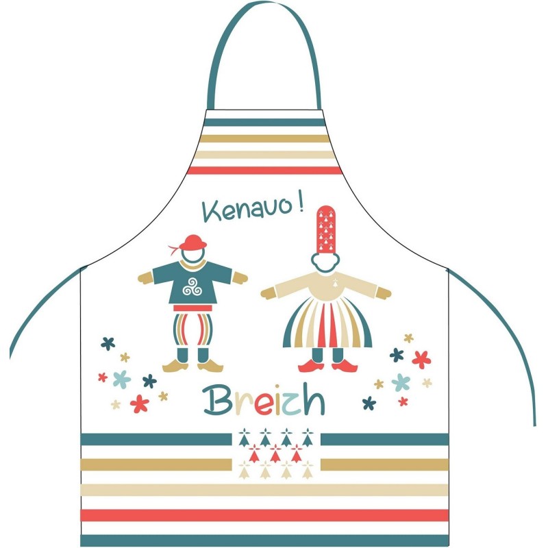 Tablier 72 x 85 cm Kenavo breizh