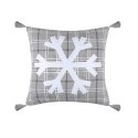 Coussin Etoile de neige Vaujany