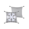 Coussin Etoile de neige Vaujany