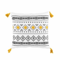 Coussin 40 x 40 cm Talismania blanc