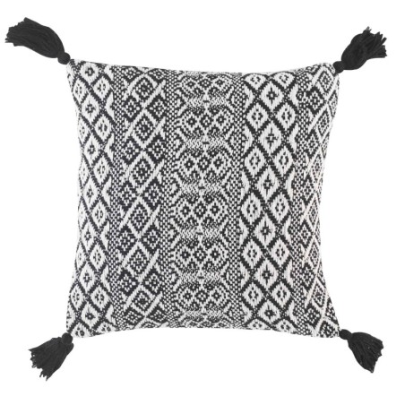 Coussin avec pompons Geometrique Scenarel