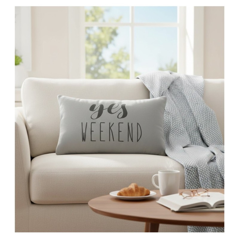 Coussin déhoussable Week end