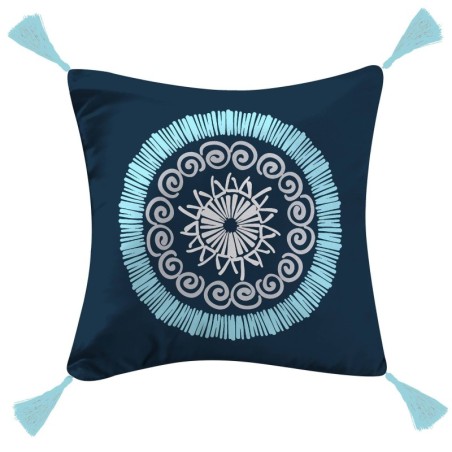 Coussin dehoussable en coton Calusas