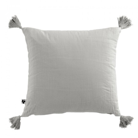 Coussin dehoussable gaze de coton Nuage 40 cm