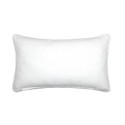 Coussin en gaze de coton 30 x 50 cm Pop color ecru