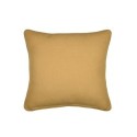 Coussin en gaze de coton 45 x 45 cm Pop color moutarde