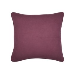 Coussin en gaze de coton 45 x 45 cm Pop color pourpre