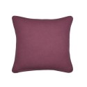 Coussin en gaze de coton 45 x 45 cm Pop color pourpre