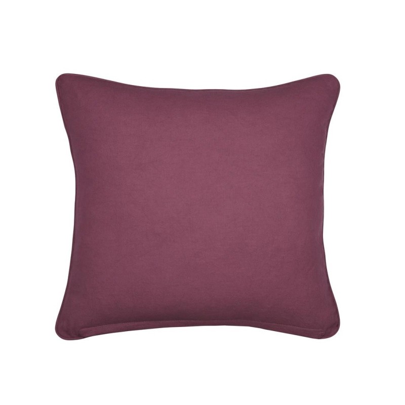 Coussin en gaze de coton 45 x 45 cm Pop color pourpre