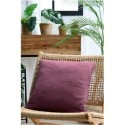 Coussin en gaze de coton 45 x 45 cm Pop color pourpre