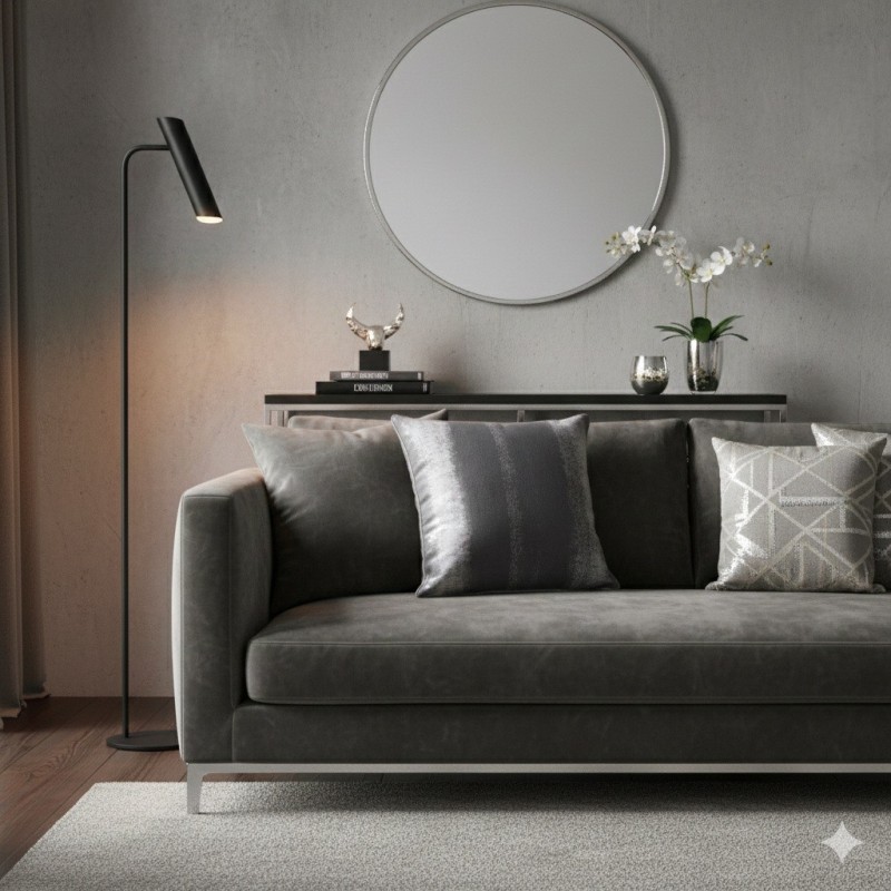 Coussin Passepoil Arc-en-ciel 40 x 40 cm