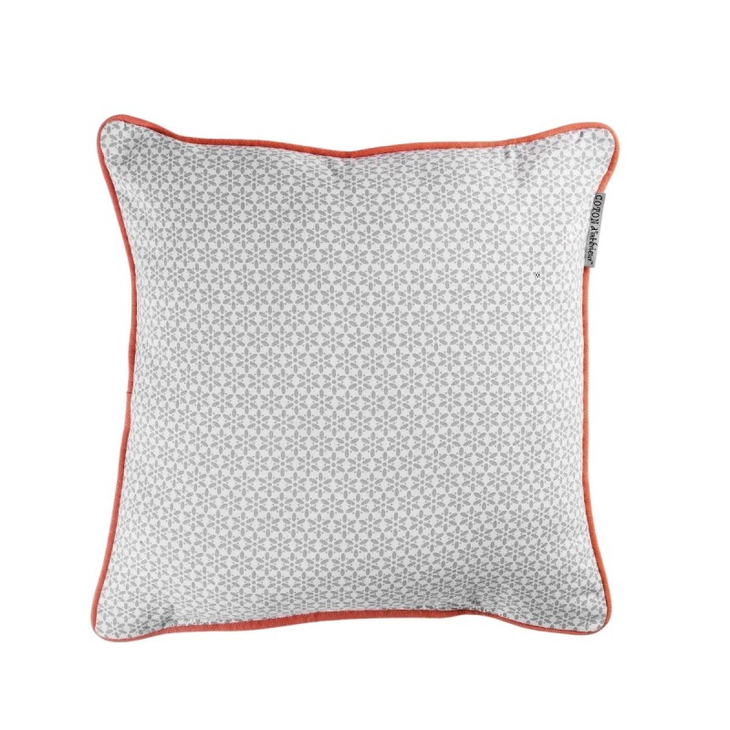 Coussin Passepoil Galactic Gris 40 x 40 cm