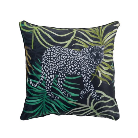 Coussin Passepoil Tropical Green 40x40cm