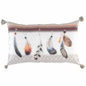 Coussin Pompons Ika-plumes 30x50cm