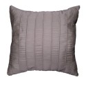 Coussin Jacquard Rayures Crash Lineo Taupe 40 x 40 cm