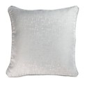 Coussin Passepoil Adamo Jacquard Gris 60 x 60 cm