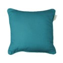 Coussin Passepoil Uni Panama Bleu 60 x 60 cm