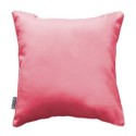 Coussin uni passepoil Corail