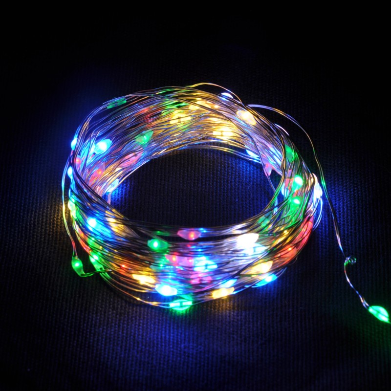 Guirlande 200 LED Multicolore 10 m