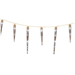 Guirlande 32 Stalactites 48 LED Blanches