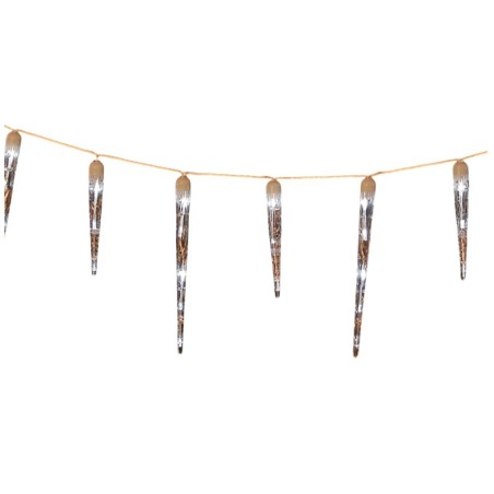 Guirlande 32 Stalactites 48 LED Blanches