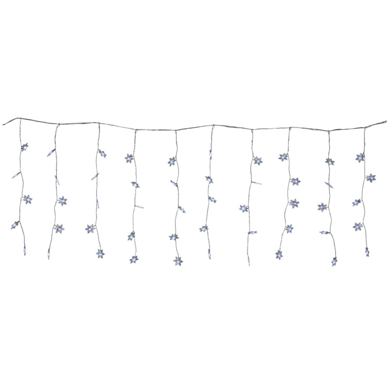 Guirlande électrique Banniere 60 Led flocons