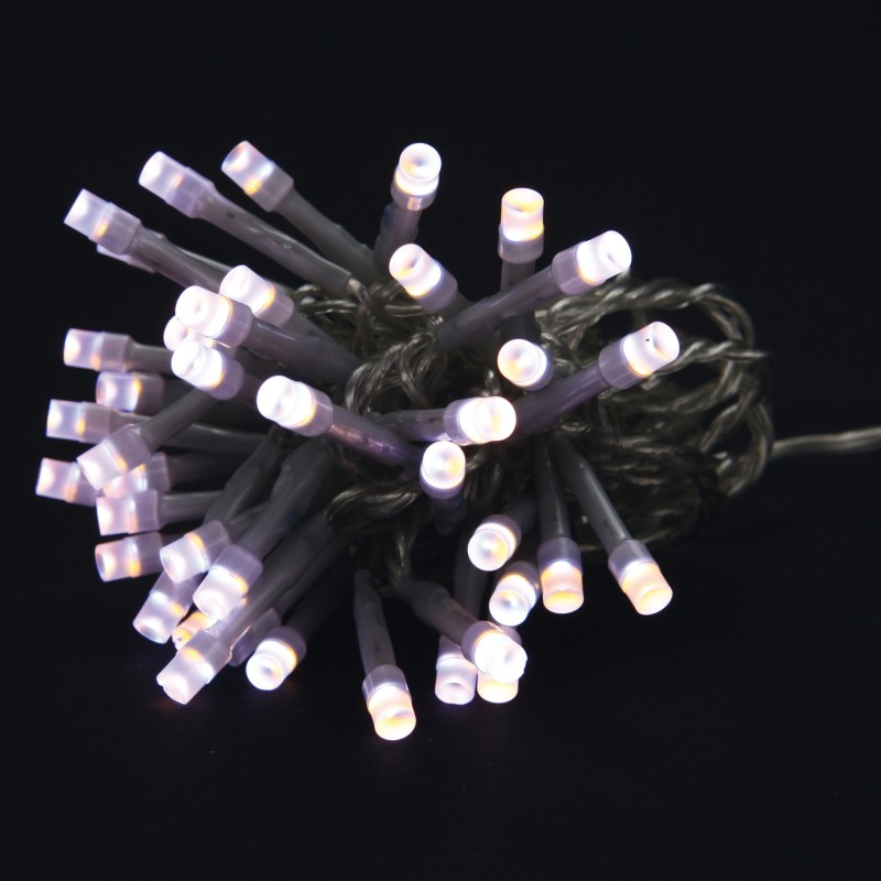 Guirlande électrique bicolore 80 Led