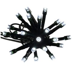 Guirlande électrique exterieur 300Led Blanc