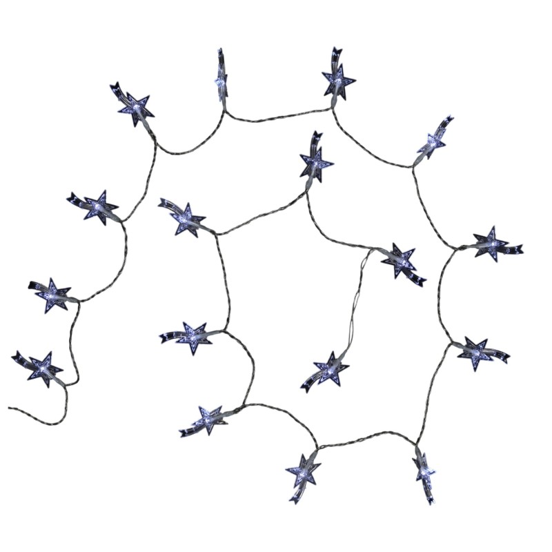 Guirlande electrique exterieur 40 etoiles filantes