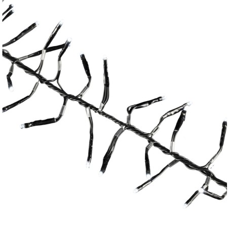 Guirlande électrique exterieur large 200 Led 2 m blanc