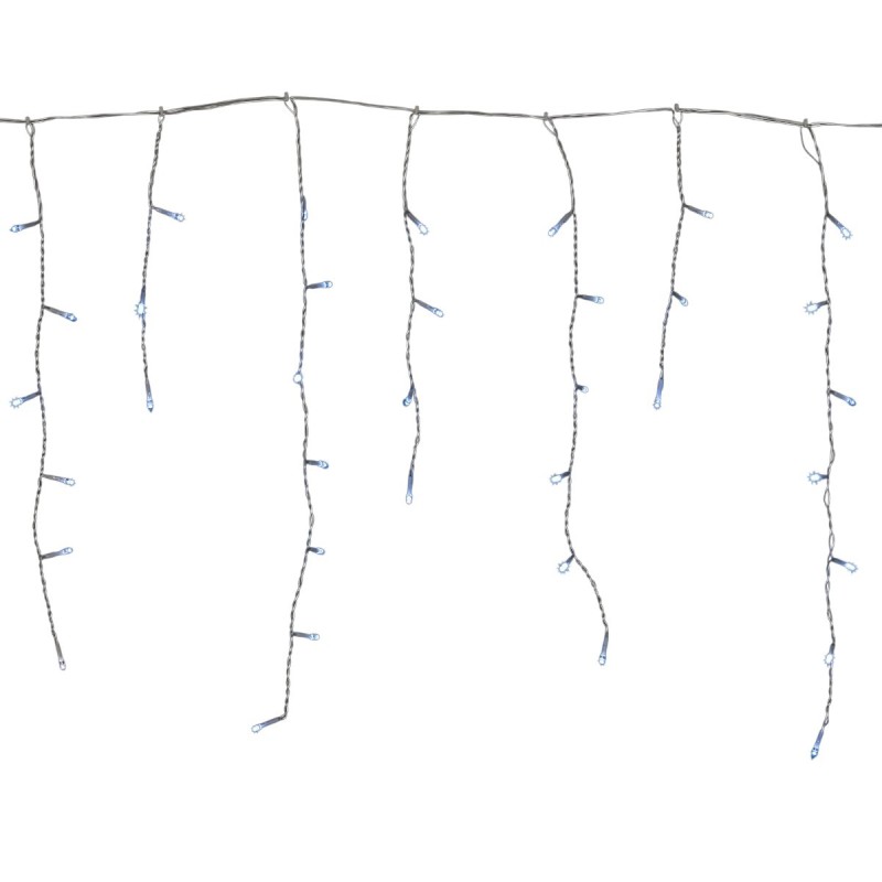 Guirlande Glacon solaire bleu 70 LED