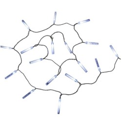 Guirlande Lumineuse LED en Glaçons 32 Glaçons LED Blanc