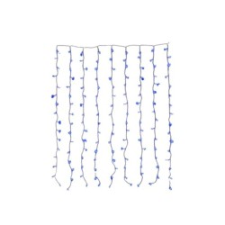 Rideau Lumineux LED Bleu 144 LED avec 8 fonctions