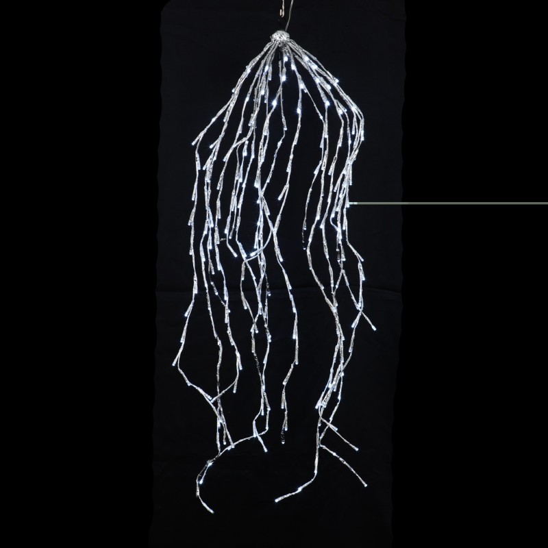 Tombées Lumineuses Blanches 256 LED Blanc Froid