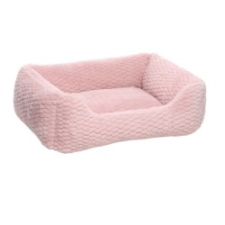 Coussin panier Naya 80 x 67 cm Rose