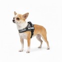 Harnais réglable pour chien Pluto noir XXS