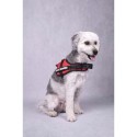 Harnais réglable pour chien Pluto rouge XL
