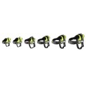 Harnais réglable pour chien Pluto vert fluo M