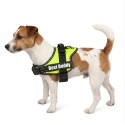 Harnais réglable pour chien Pluto vert fluo M