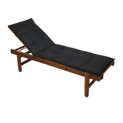 Coussin de sol ou Bain de soleil Collection Carbone noir