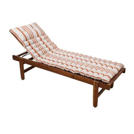 Coussin de sol ou Bain de soleil Manuel orange